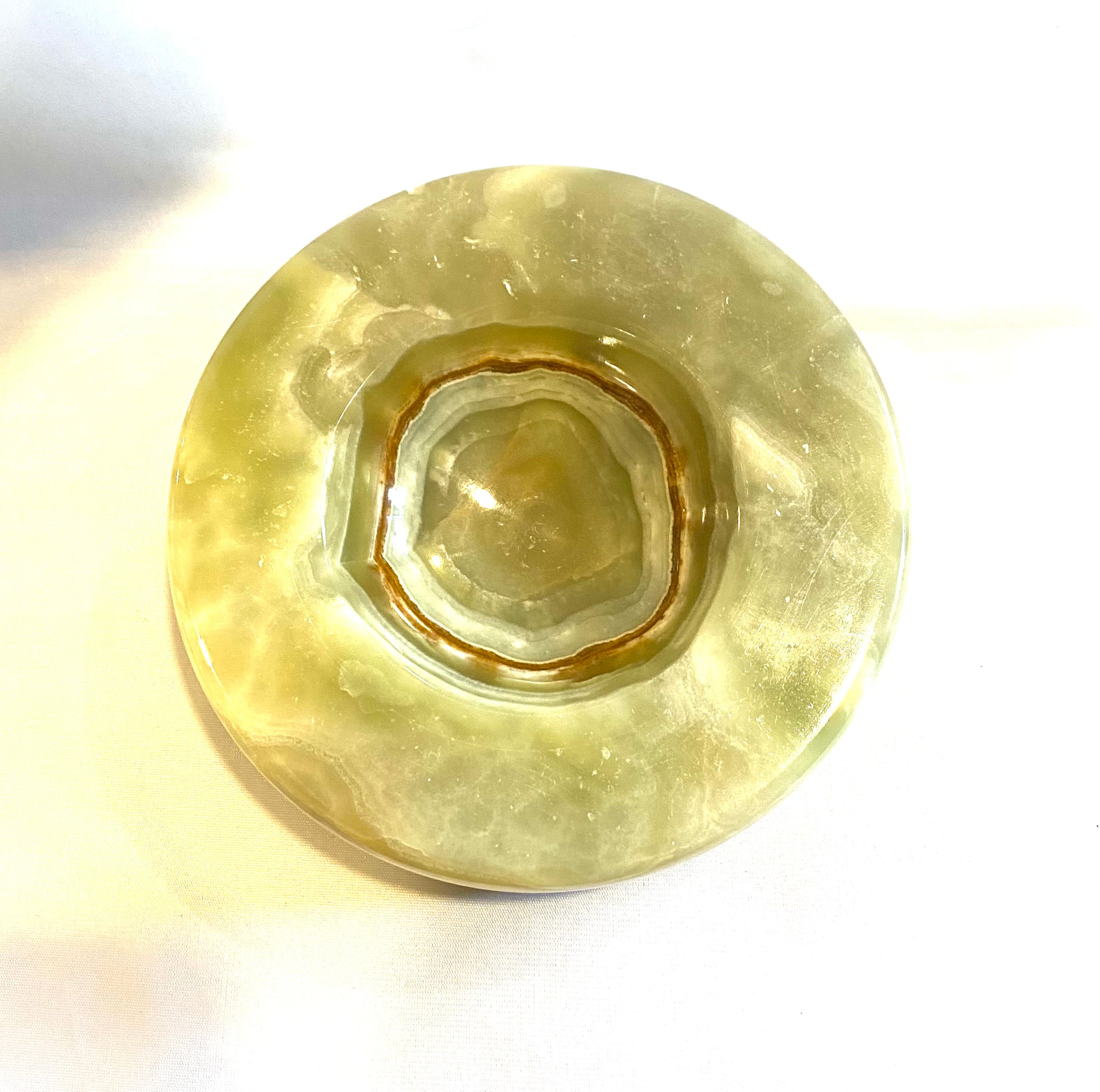 Green Onyx Sphere Stand - Lighten Up Shop