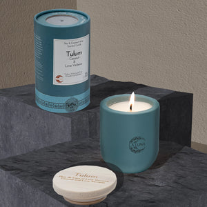 La Luna Candle Tulum - Coconut & Lime Verbena - Lighten Up Shop