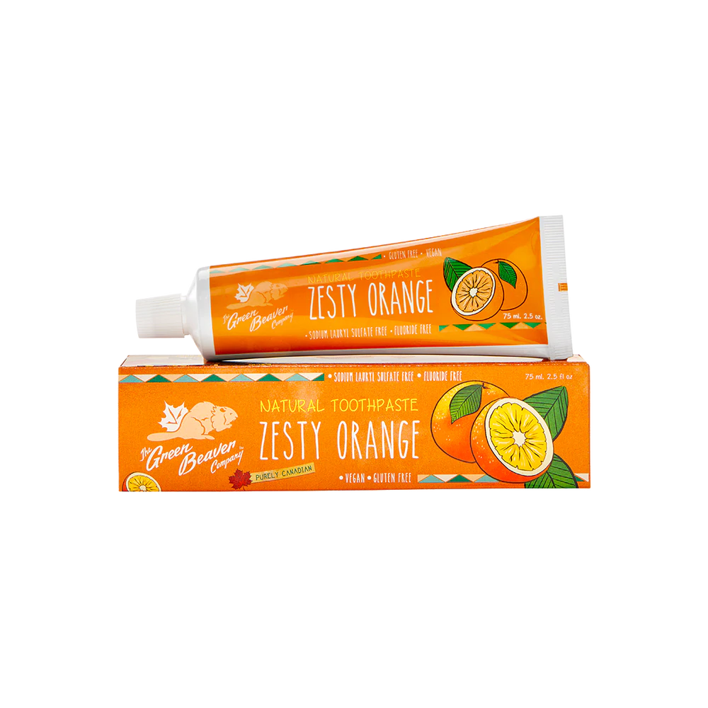 Green Beaver Zesty Orange Toothpaste - Lighten Up Shop