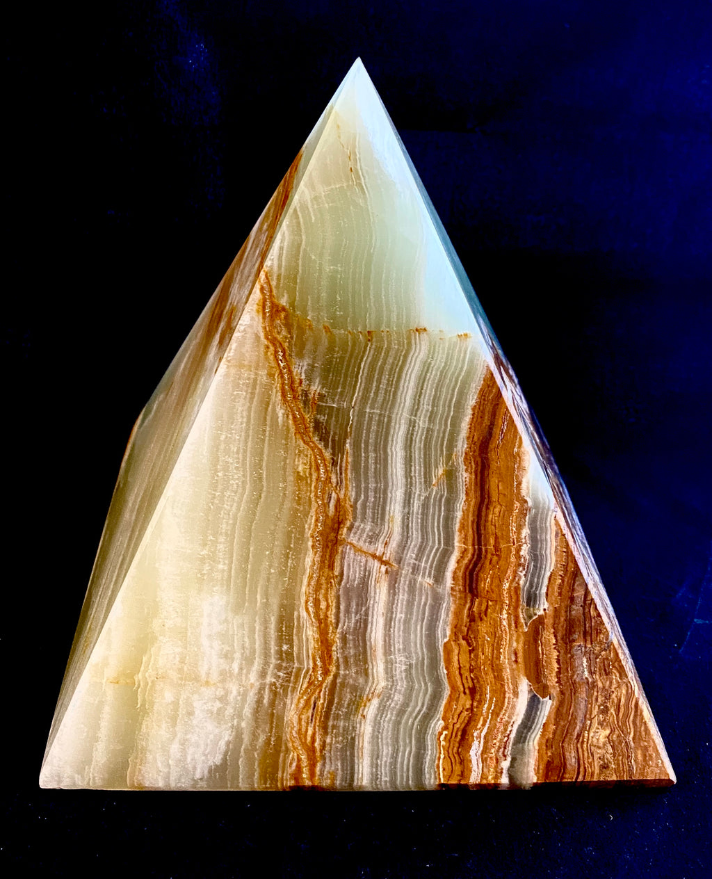 Green Onyx Pyramid - Lighten Up Shop