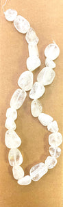 Clear Quartz Bead Strand - Large - Lighten Up Shop