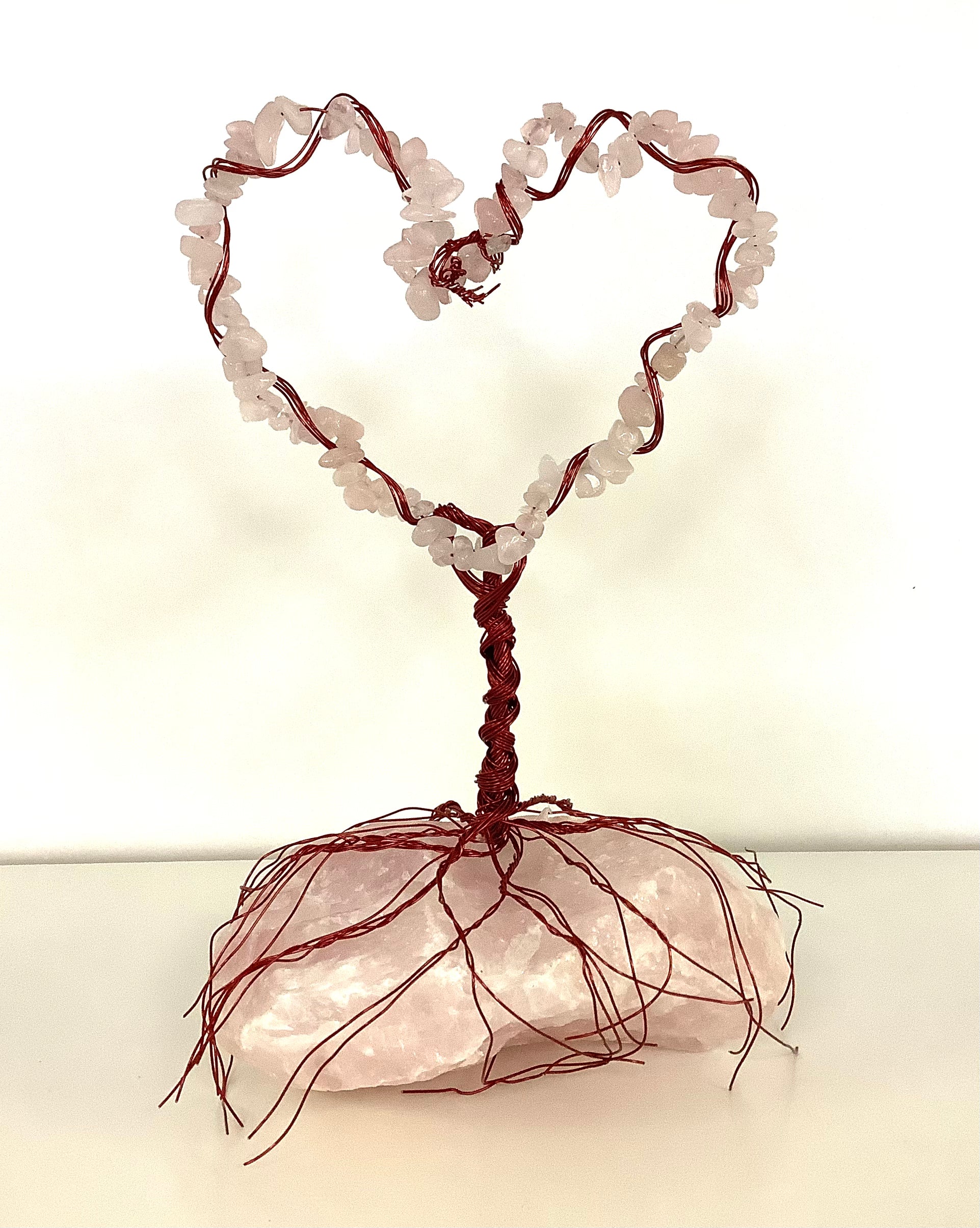 Rose Quartz Gem Tree - Lighten Up Shop