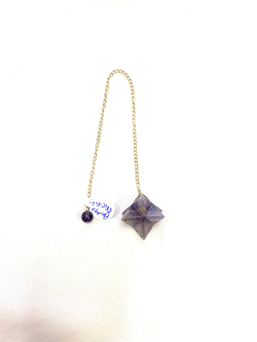 Amethyst Merkaba Pendulum - Lighten Up Shop