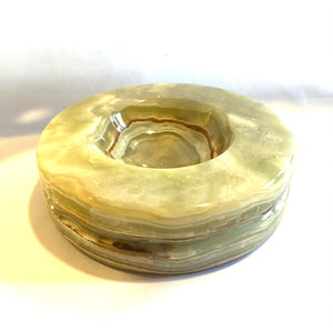 Green Onyx Sphere Stand - Lighten Up Shop