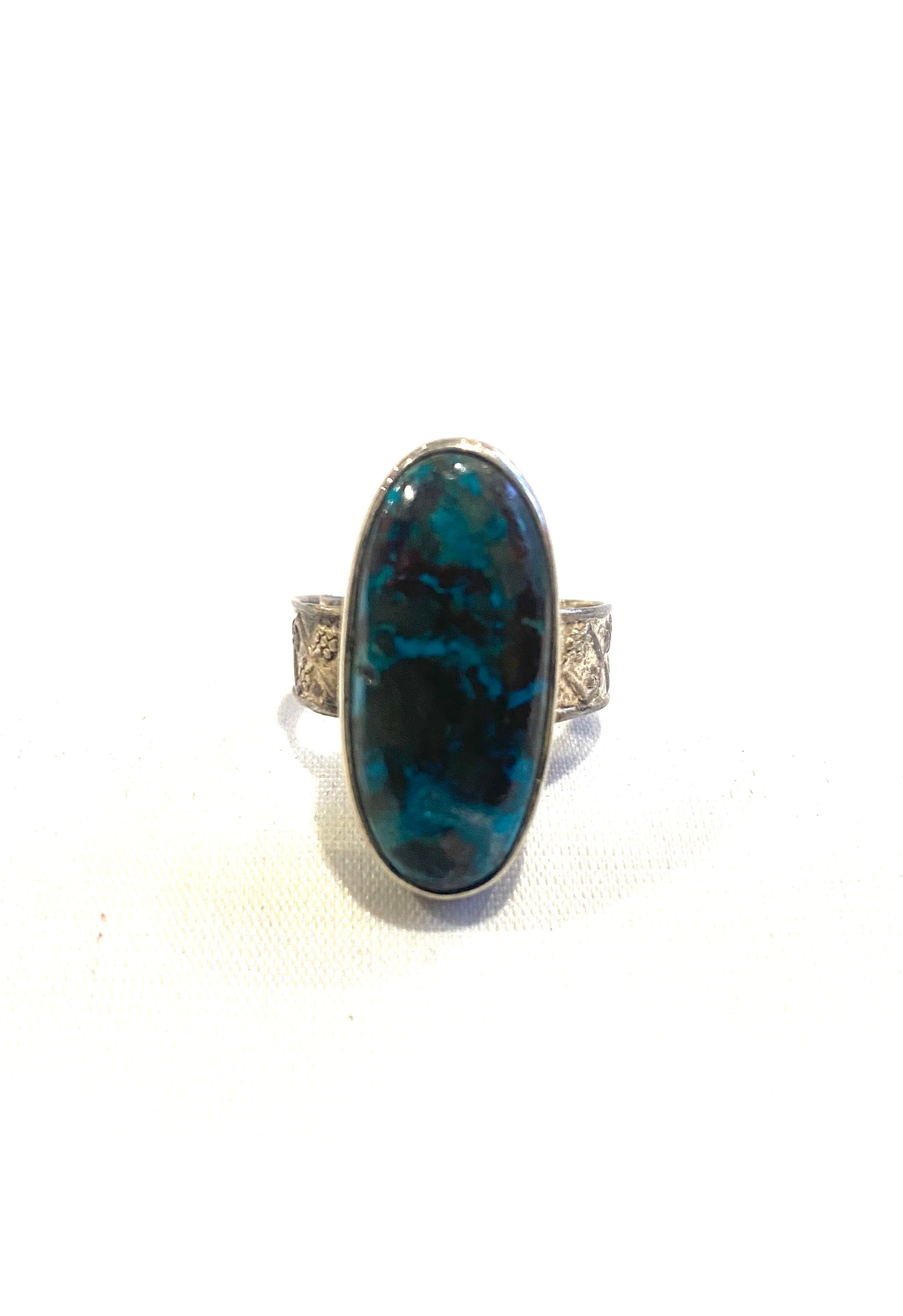 Chrysocolla Ring $50 - Lighten Up Shop