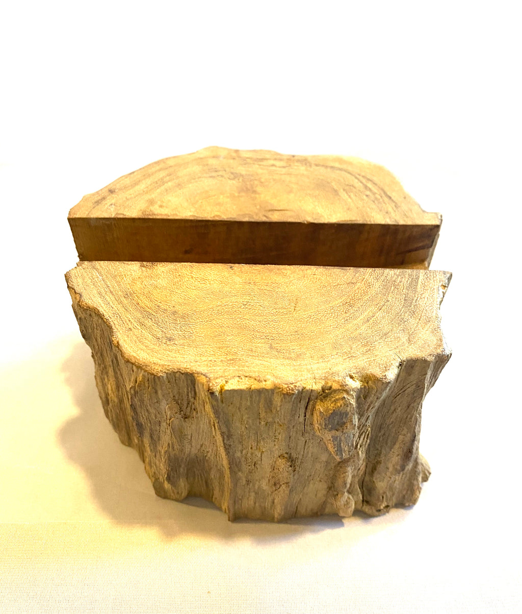 Wooden Slab Stand - Lighten Up Shop