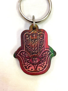 Hamsa Keychain - Lighten Up Shop