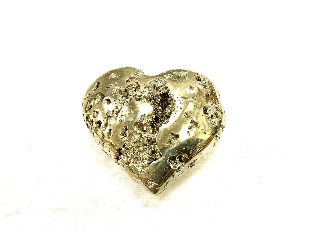 Pyrite Heart (3”) - Lighten Up Shop