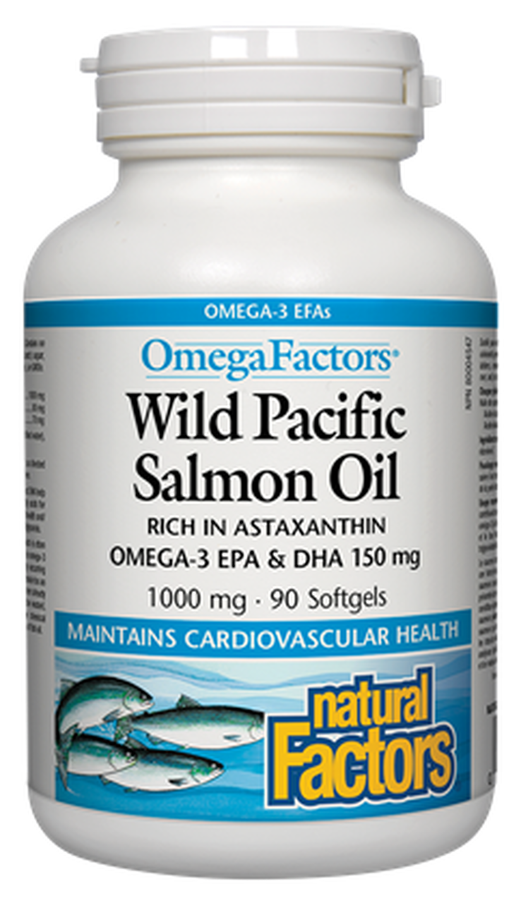 Wild Pacific Salmon Oil 90 Softgels - Lighten Up Shop