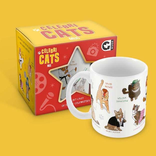 CelebriCats Mug - Lighten Up Shop