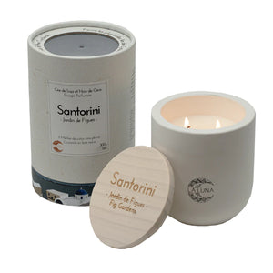 La Luna Candle Santorini - Fig Garden - Lighten Up Shop