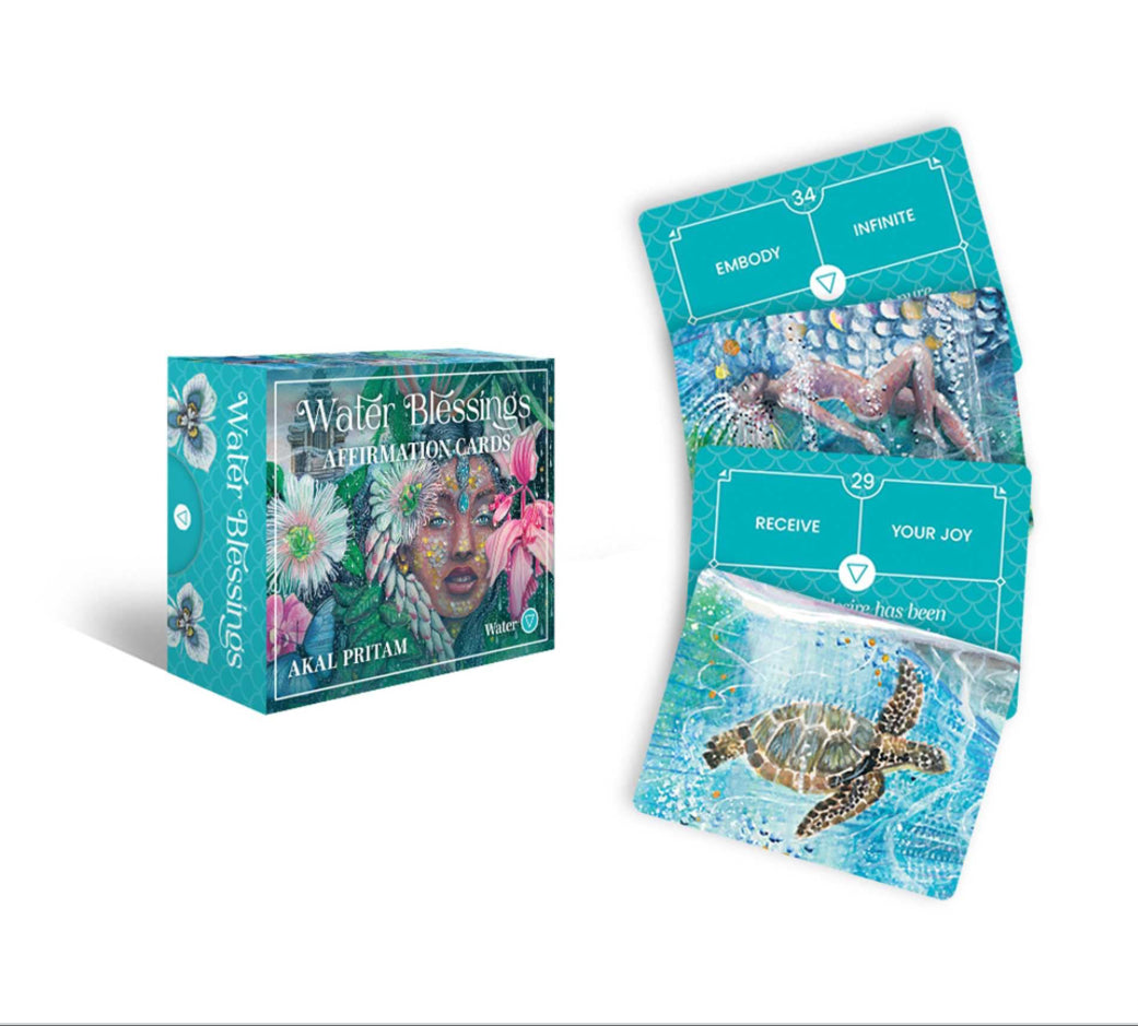 Water Blessings Affirmation Cards - Lighten Up Shop