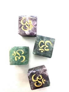 Fluorite OM Cube - Lighten Up Shop