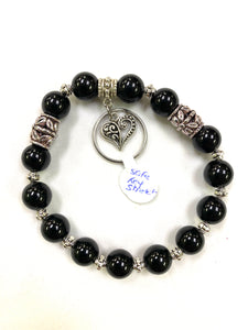 Safe Key Stretch Bracelet - Lighten Up Shop