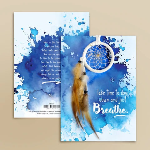 Dreamcatcher Greeting Card - Lighten Up Shop