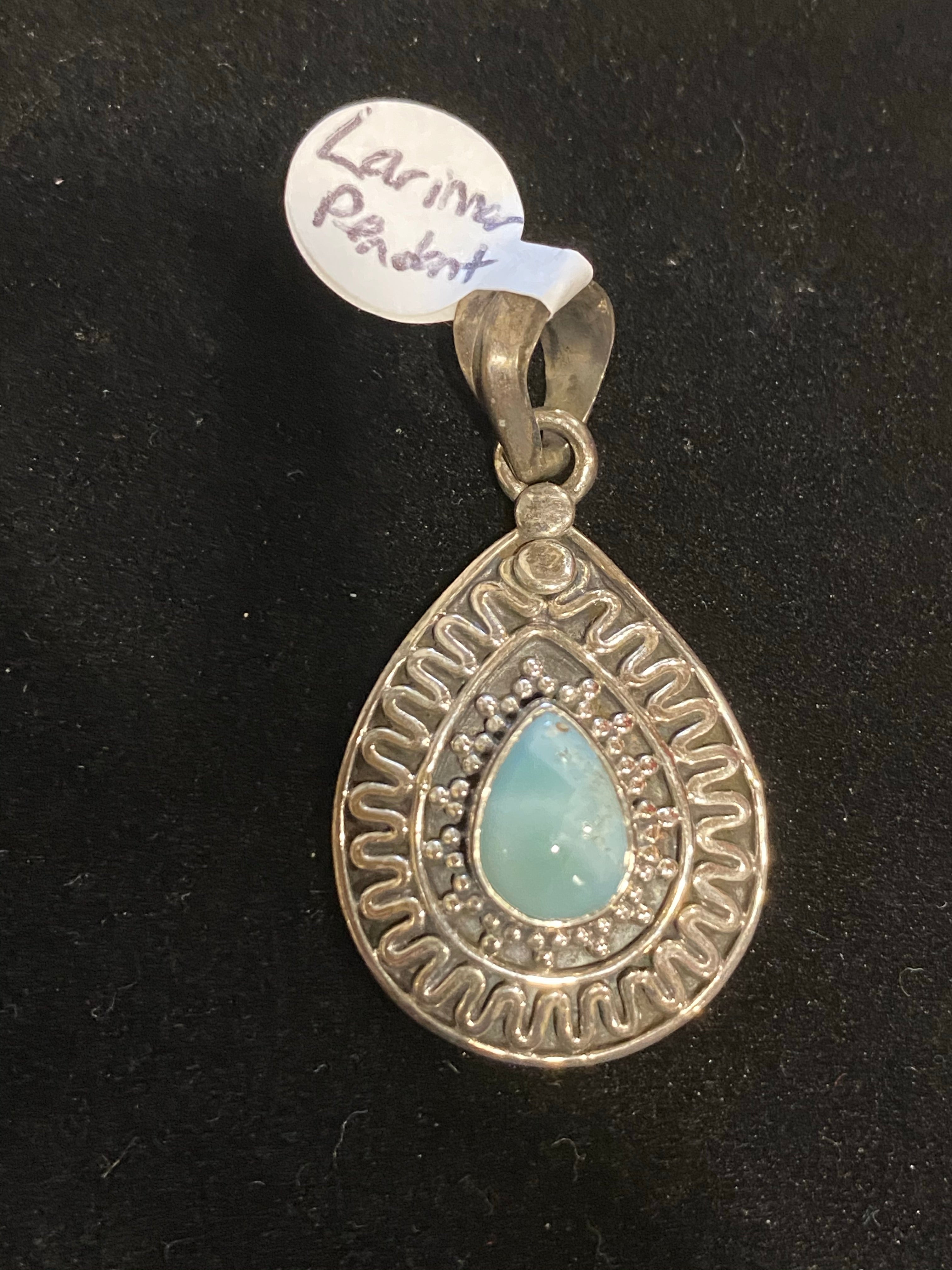 Larimar Pendant - Lighten Up Shop