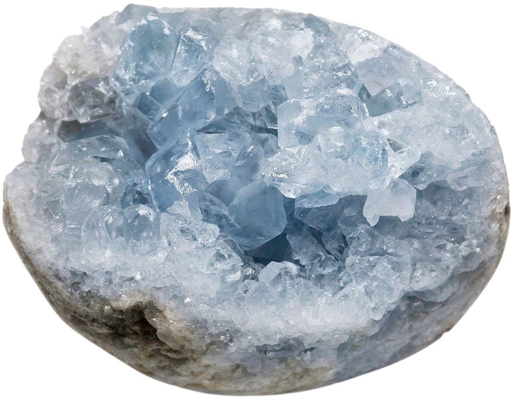 Celestite Cluster Large $125 - Lighten Up Shop