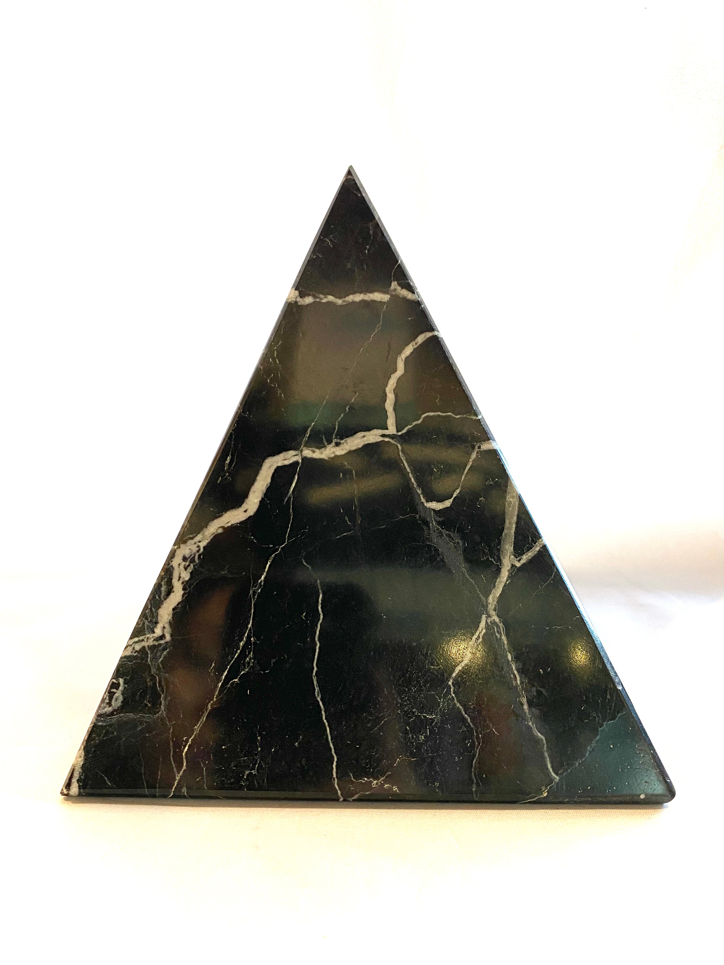 Black Zebra Jasper Pyramid - Lighten Up Shop