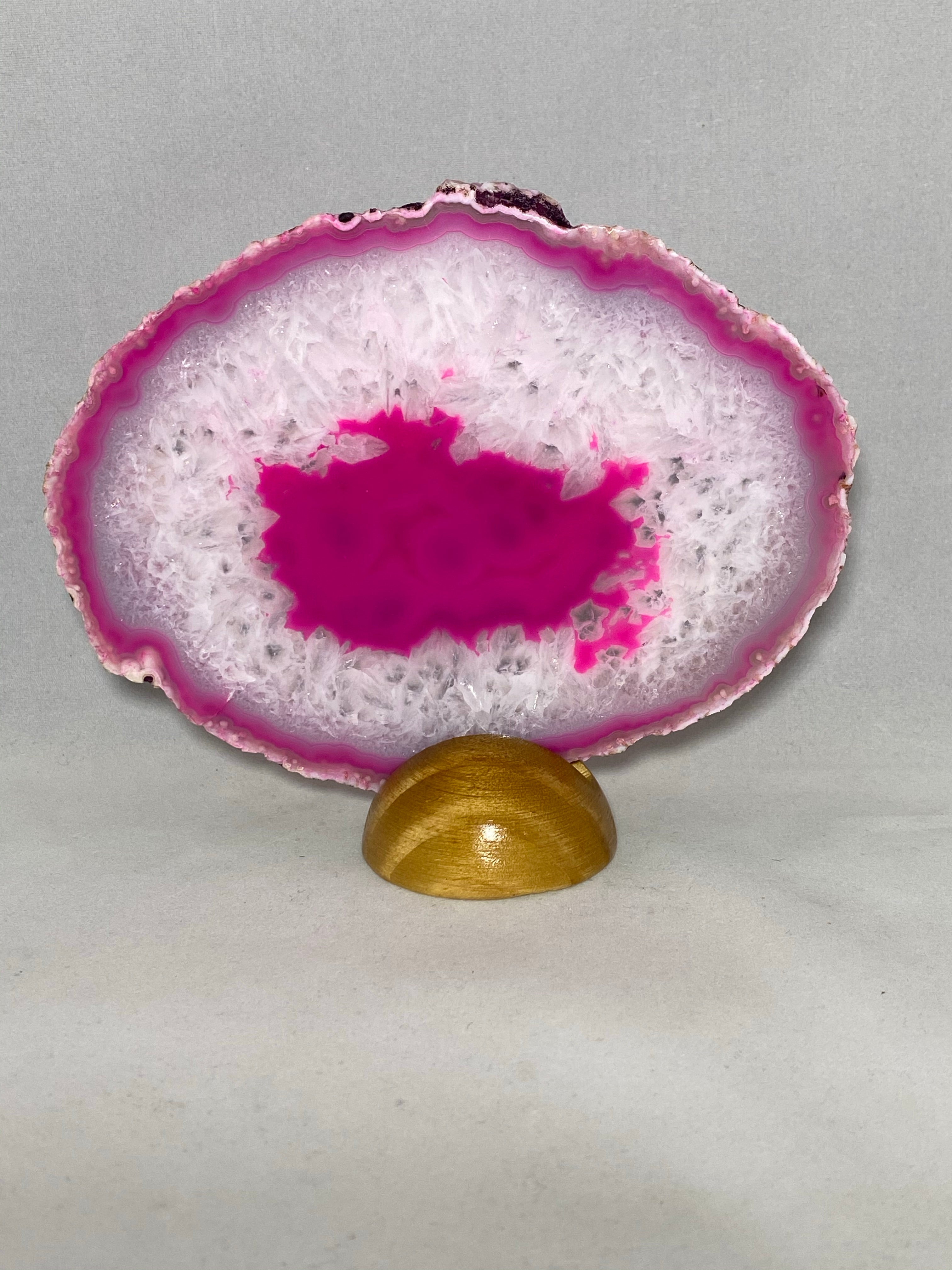 Agate Slice Pink - Lighten Up Shop