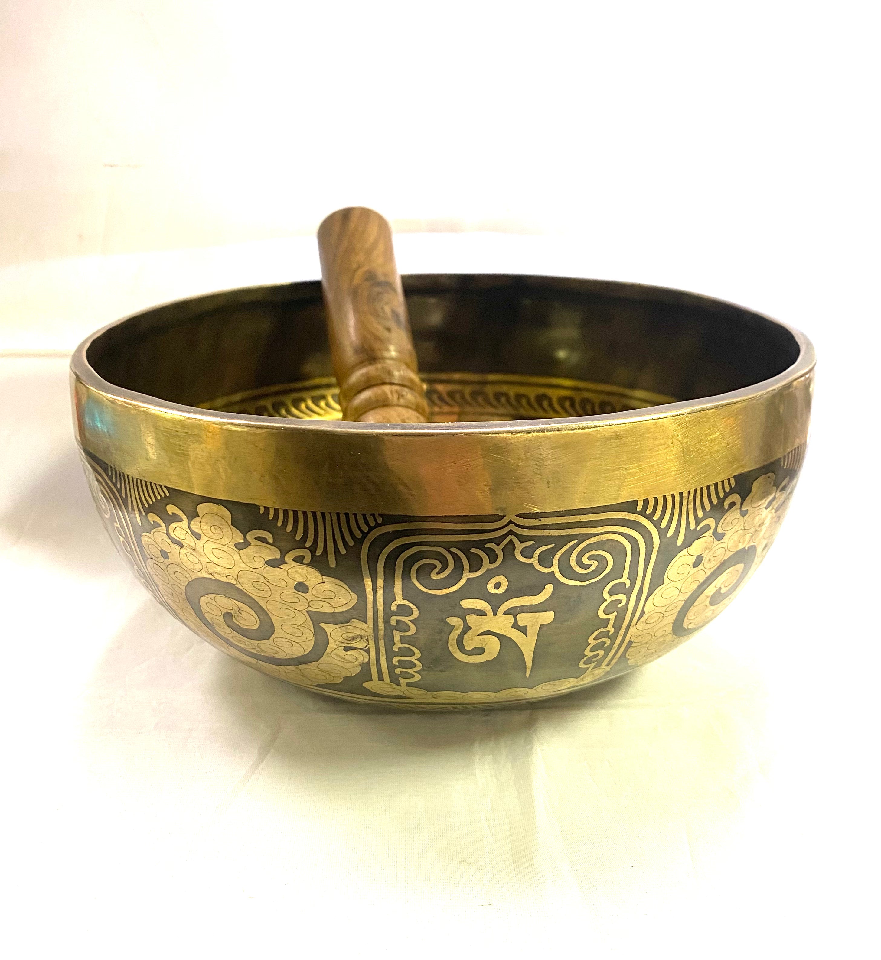 Yin Yang Singing Bowl 8.5” - Lighten Up Shop