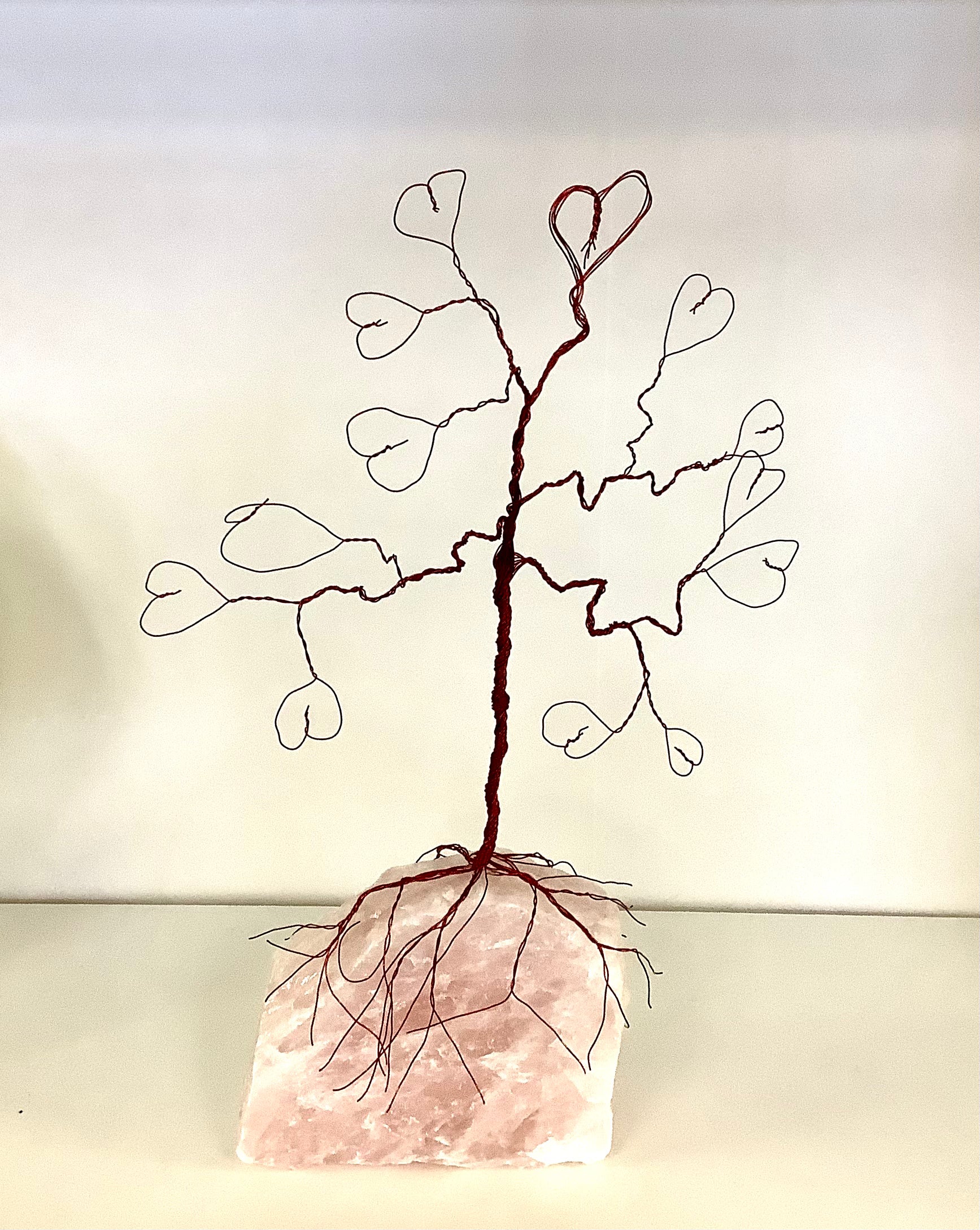 Rose Quartz Gem Tree - Lighten Up Shop