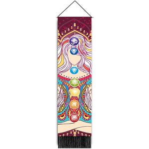 Chakra Woman Banner - Lighten Up Shop