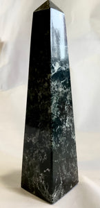 Black Zebra Jasper Tower $30 - Lighten Up Shop