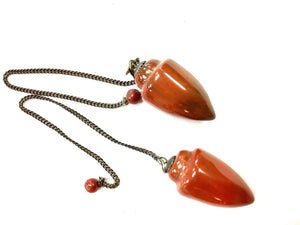 Red Jasper Pendulum - Lighten Up Shop