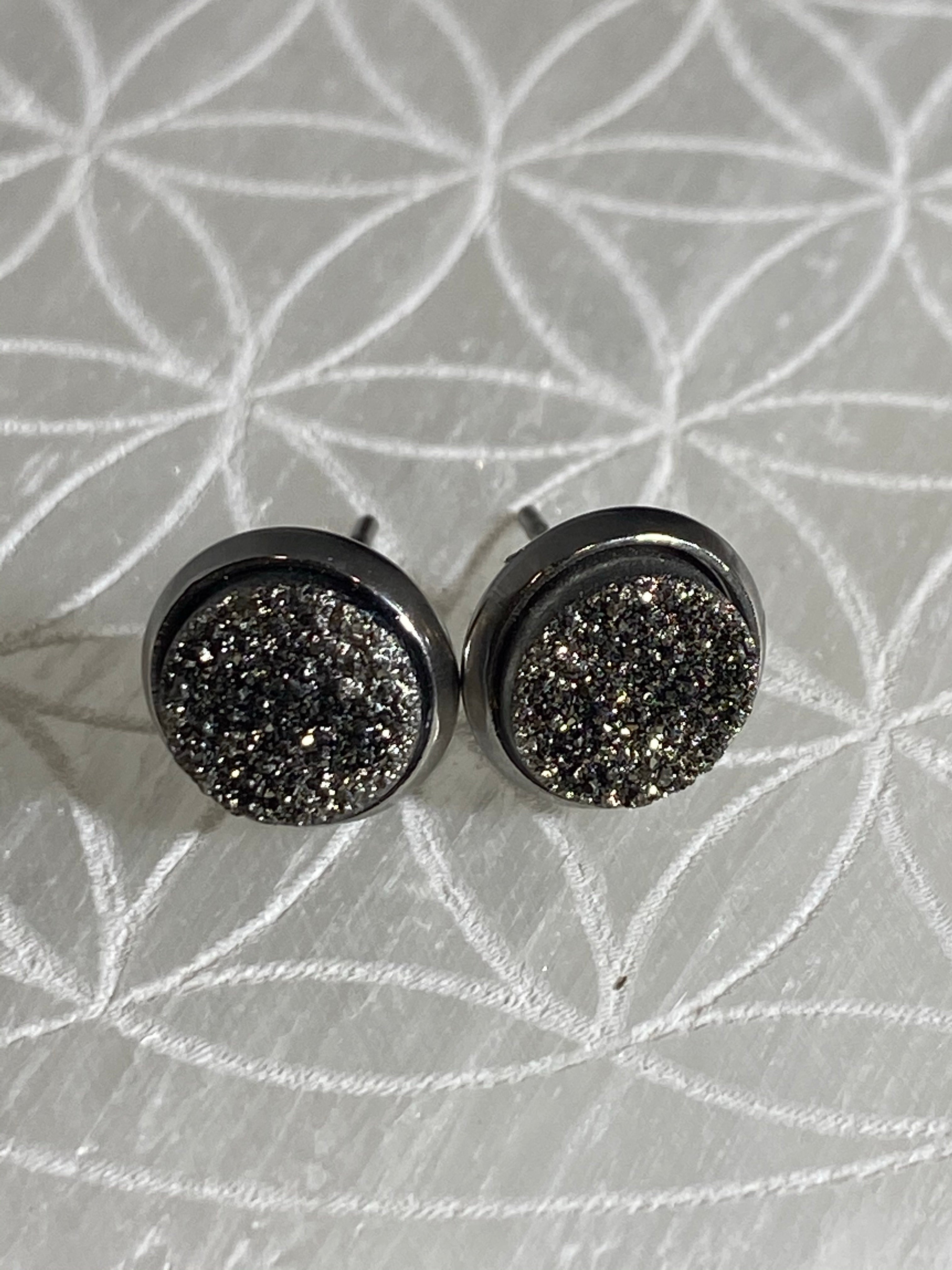 Druzy Styled Earrings - Lighten Up Shop