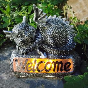 Welcome Dragon Solar Light - Lighten Up Shop