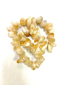 Citrine Bead Strand- Large - Lighten Up Shop