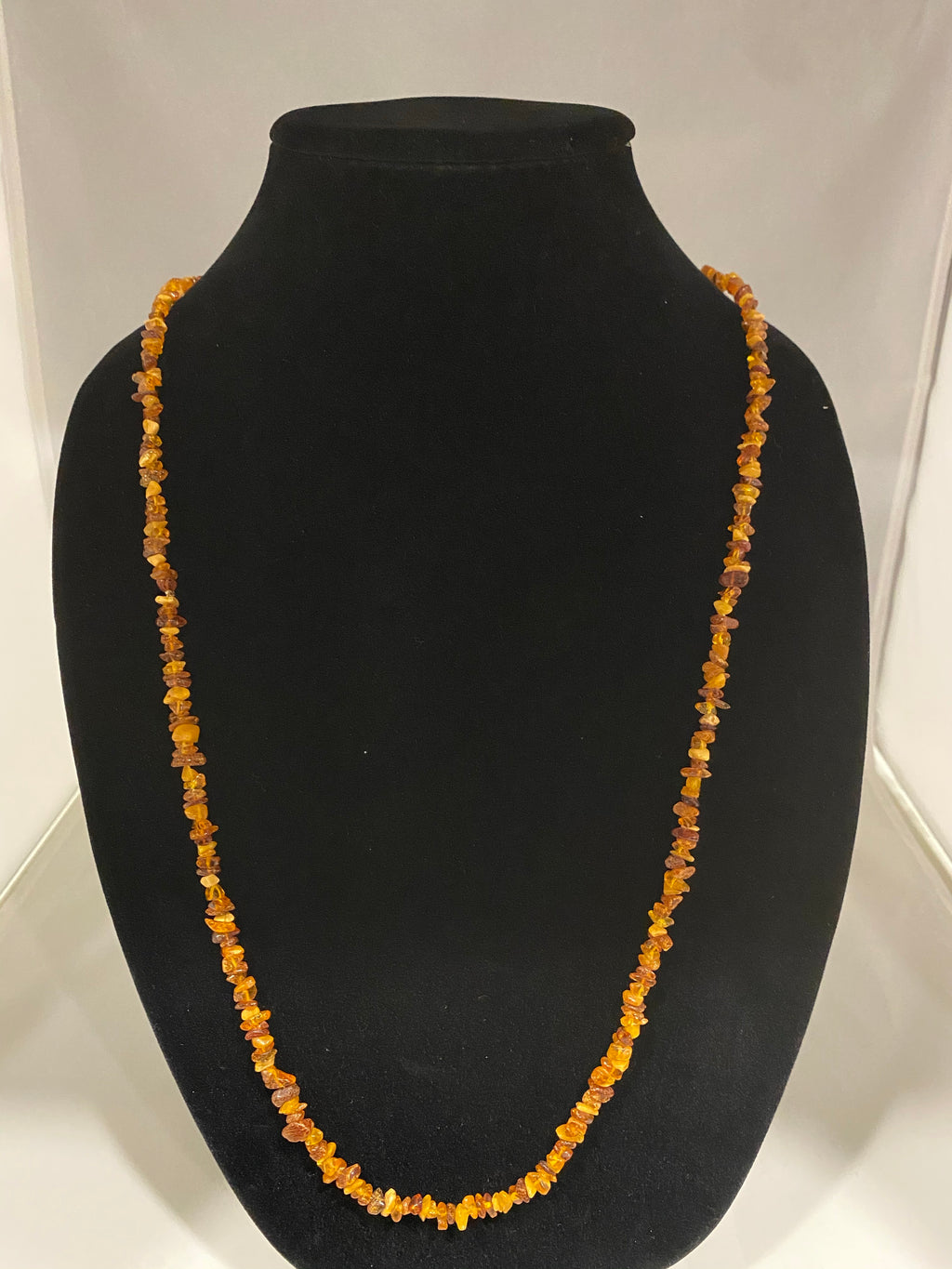 Amber Bead Necklace - Lighten Up Shop