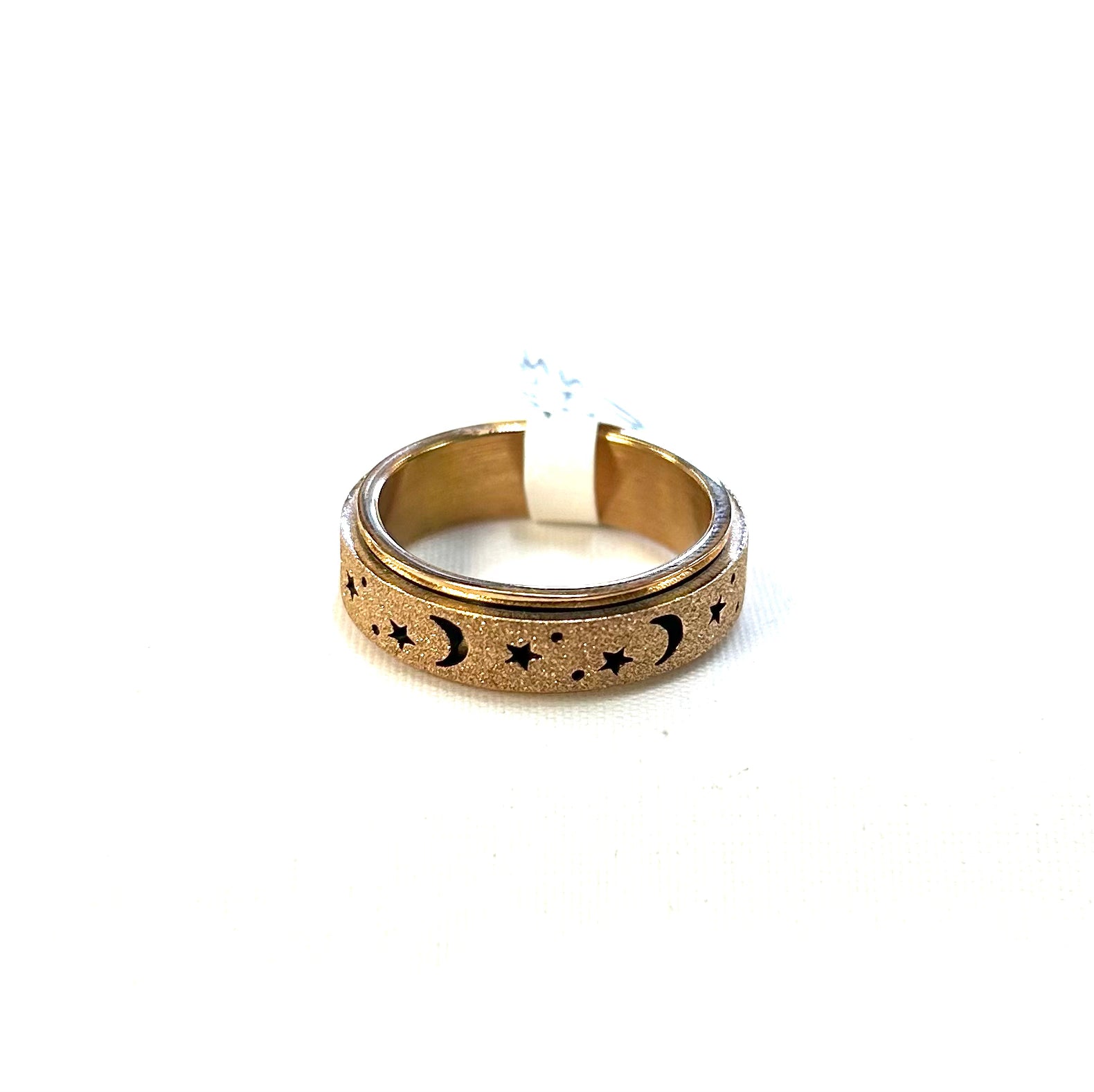 Moon & Stars Spinner Ring - Lighten Up Shop