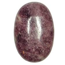 Lepidolite Worry Stone (wish) - Lighten Up Shop